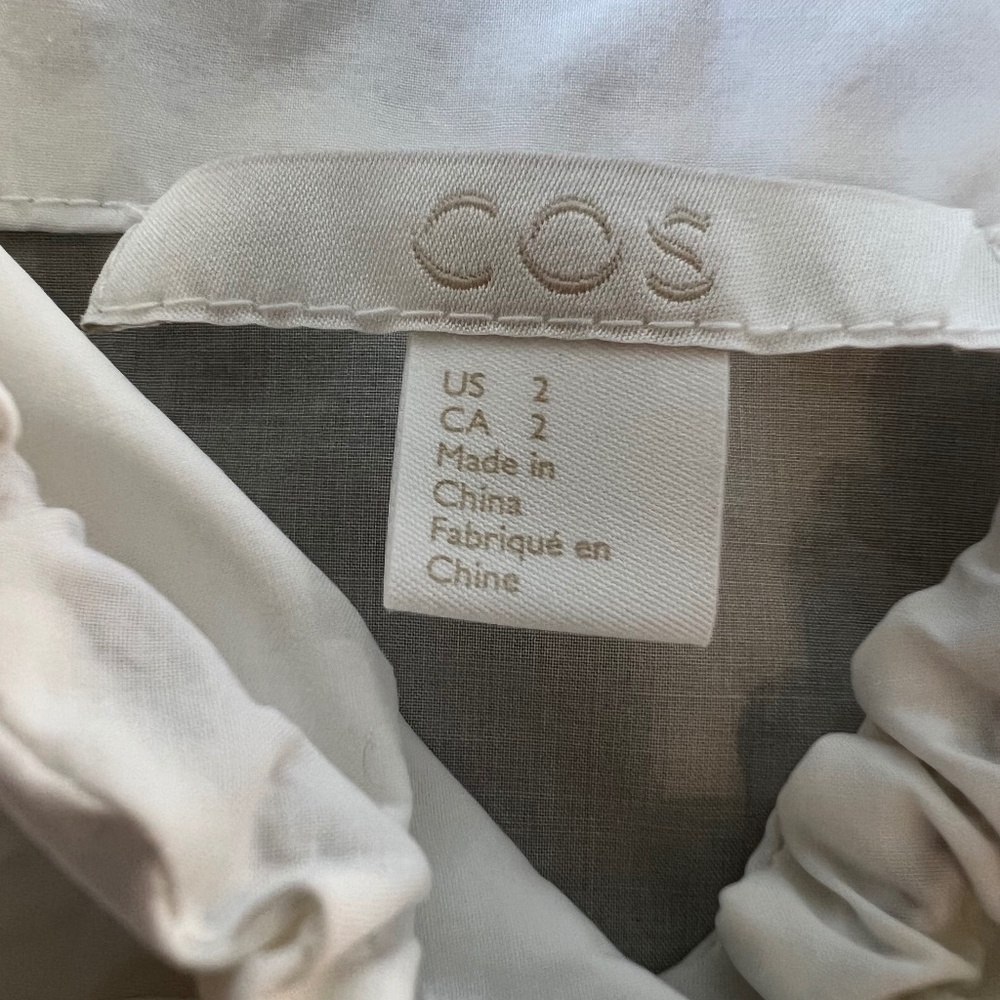 COS Collapsing Drawstring Neckline Top - Picture 10 of 12